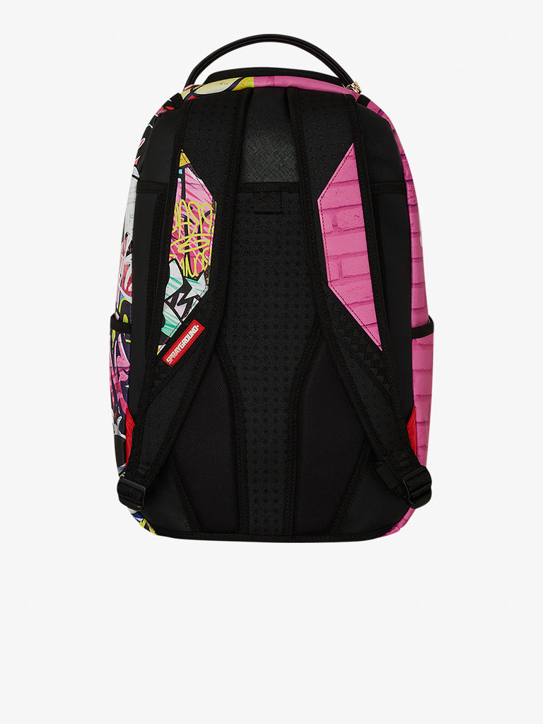 SPRAYGROUND zaino pink panther painting over graffiti dlxr 910B7007NSZ pvc fucsia
