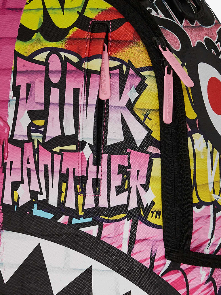 SPRAYGROUND zaino pink panther painting over graffiti dlxr 910B7007NSZ pvc fucsia
