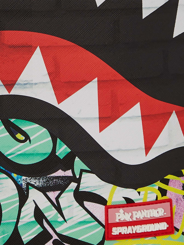 SPRAYGROUND zaino pink panther painting over graffiti dlxr 910B7007NSZ pvc fucsia