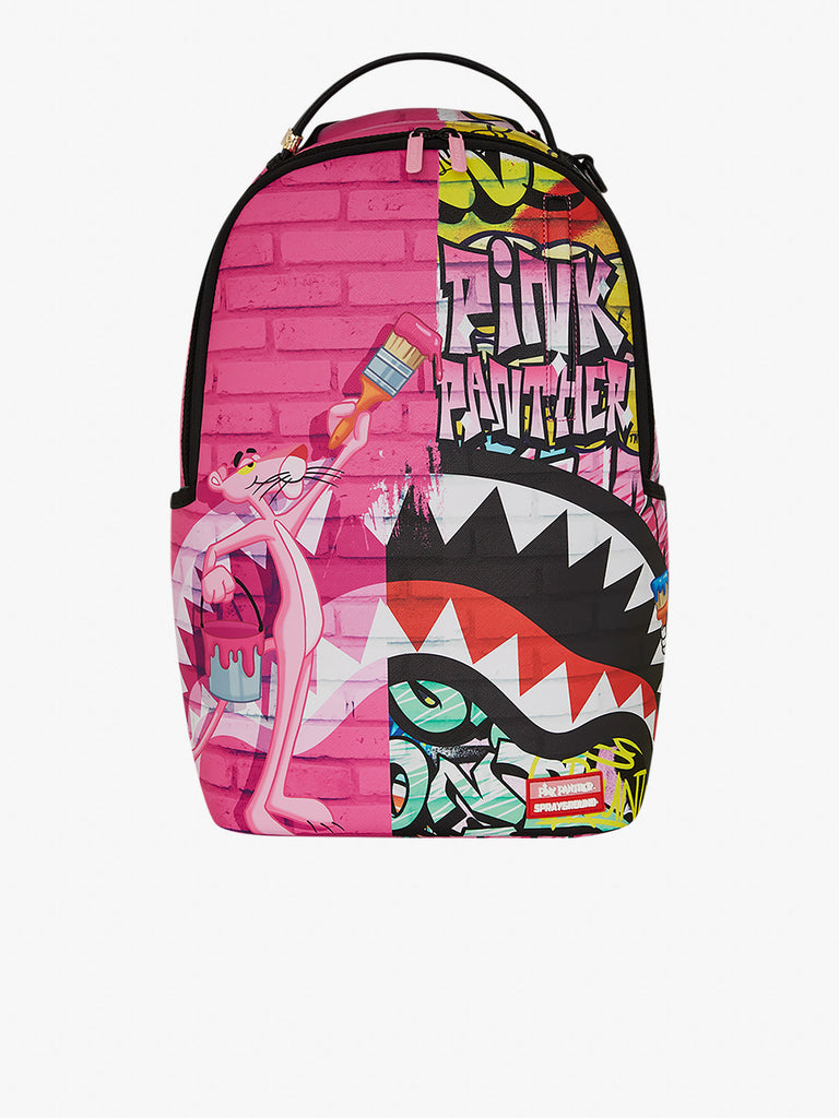 SPRAYGROUND zaino pink panther painting over graffiti dlxr 910B7007NSZ pvc fucsia