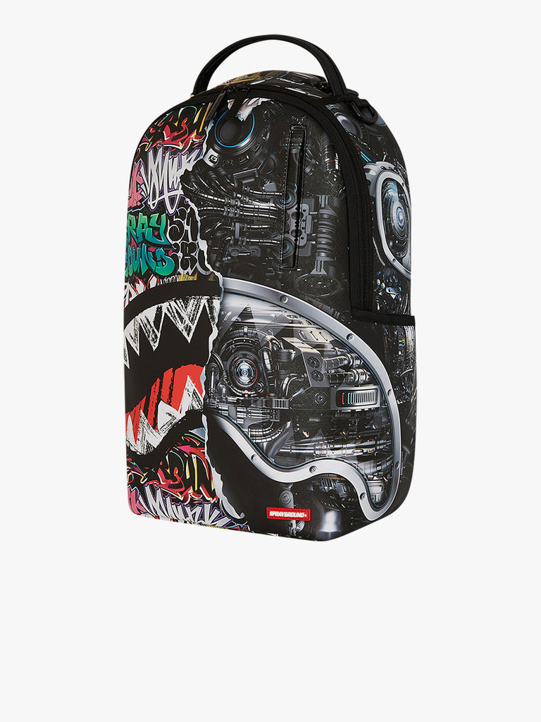 SPRAYGROUND zaino split cybershark dlxsv 910B7126NSZ pvc multicolor