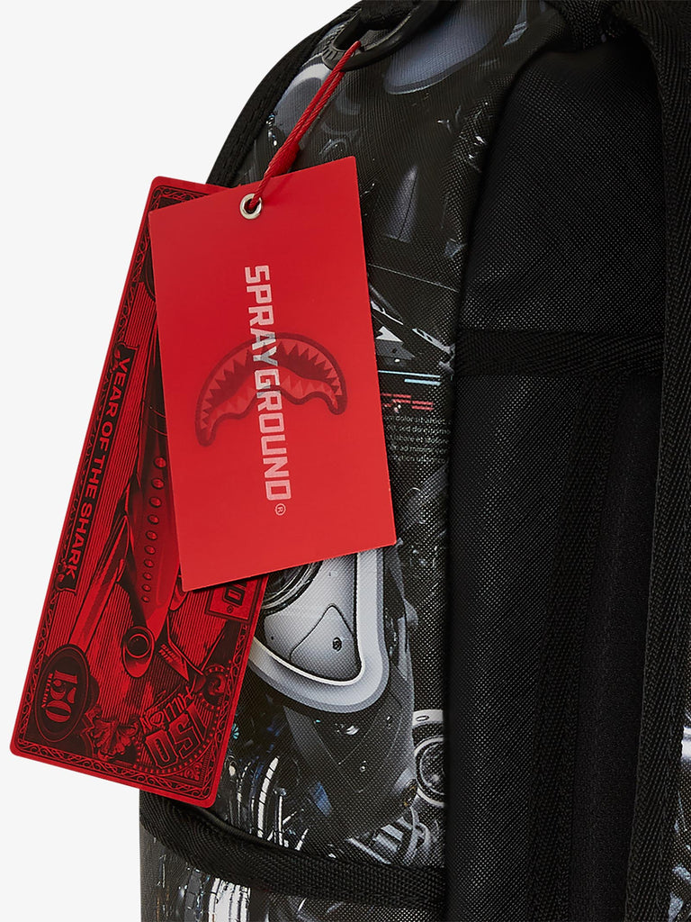 SPRAYGROUND zaino split cybershark dlxsv 910B7126NSZ pvc multicolor