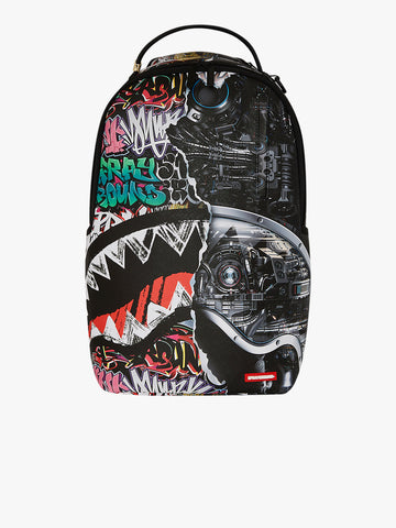 SPRAYGROUND zaino split cybershark dlxsv 910B7126NSZ pvc multicolor