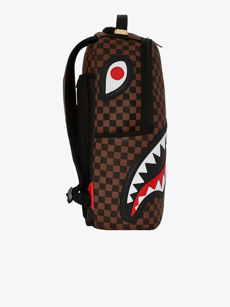 SPRAYGROUND zaino sawtooth sharks in paris dlxsv 910B7200NSZ pvc marrone