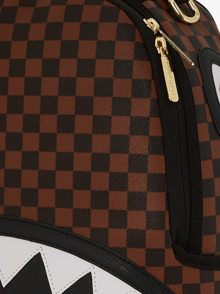 SPRAYGROUND zaino sawtooth sharks in paris dlxsv 910B7200NSZ pvc marrone