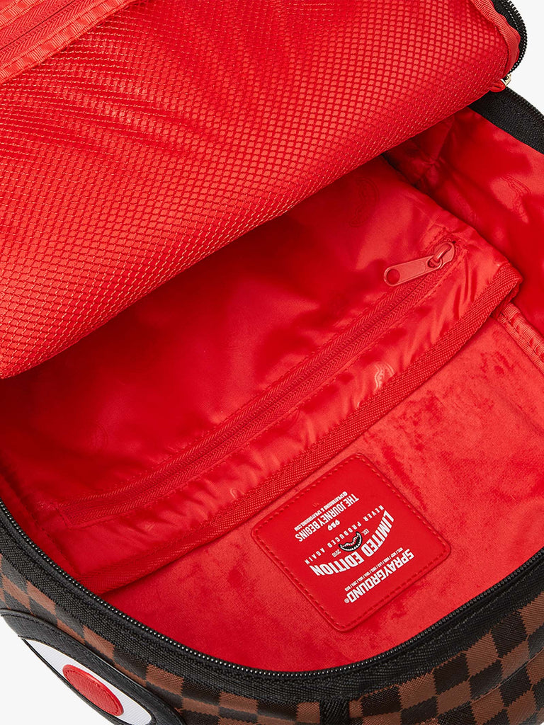 SPRAYGROUND zaino sawtooth sharks in paris dlxsv 910B7200NSZ pvc marrone