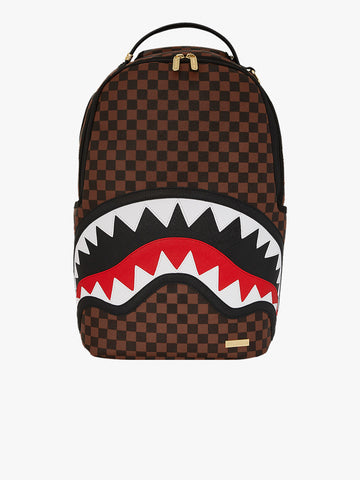 SPRAYGROUND zaino sawtooth sharks in paris dlxsv 910B7200NSZ pvc marrone