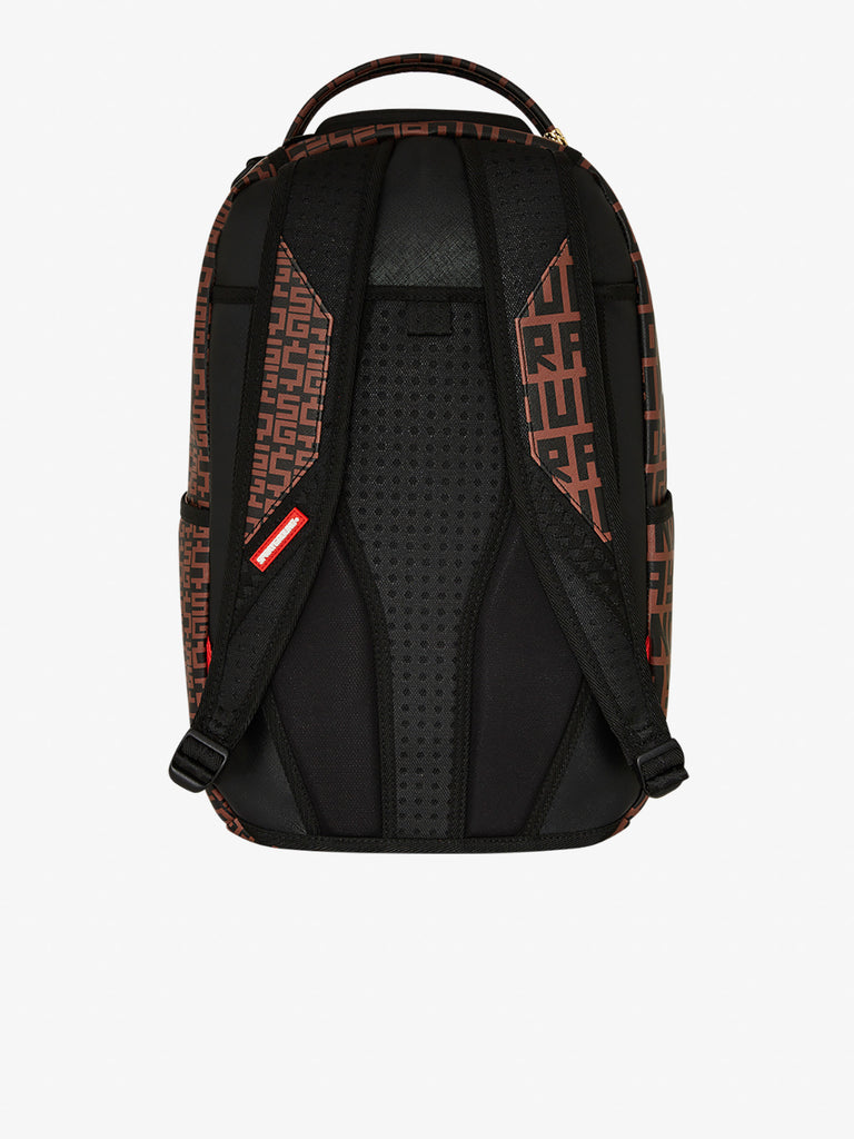 SPRAYGROUND zaino money split dlx 910B7222NSZ pvc marrone