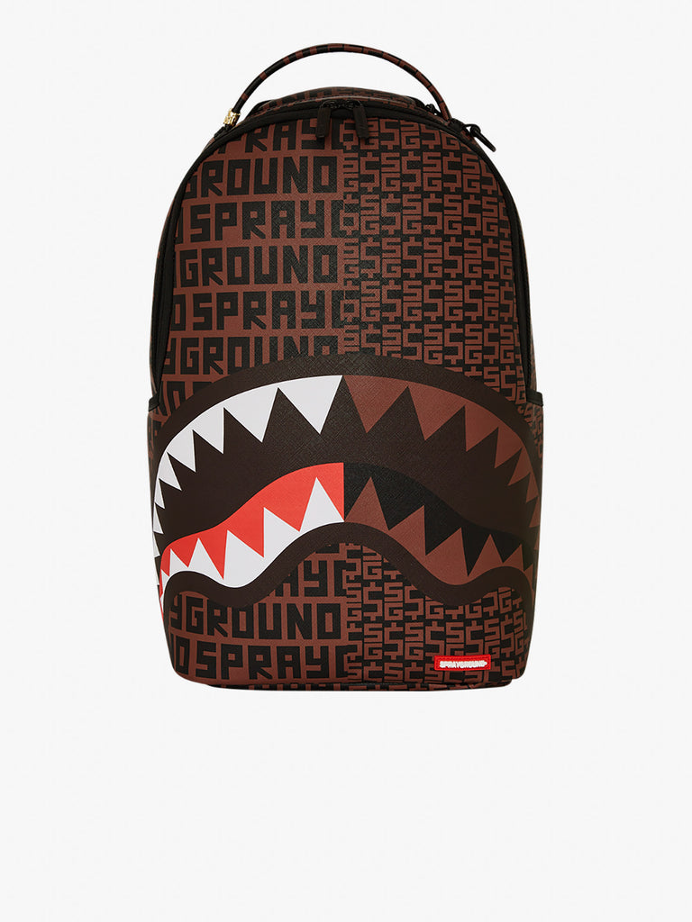 SPRAYGROUND zaino money split dlx 910B7222NSZ pvc marrone