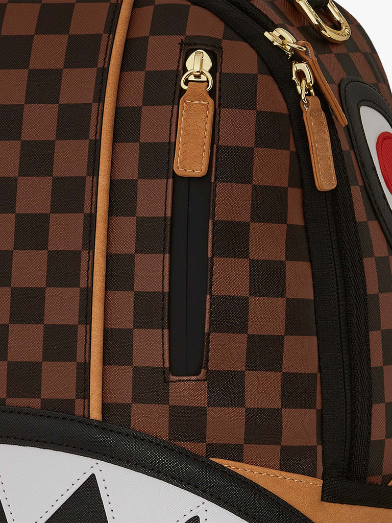 SPRAYGROUND zaino hennyville dlxsv 910B7543NSZ pvc marrone