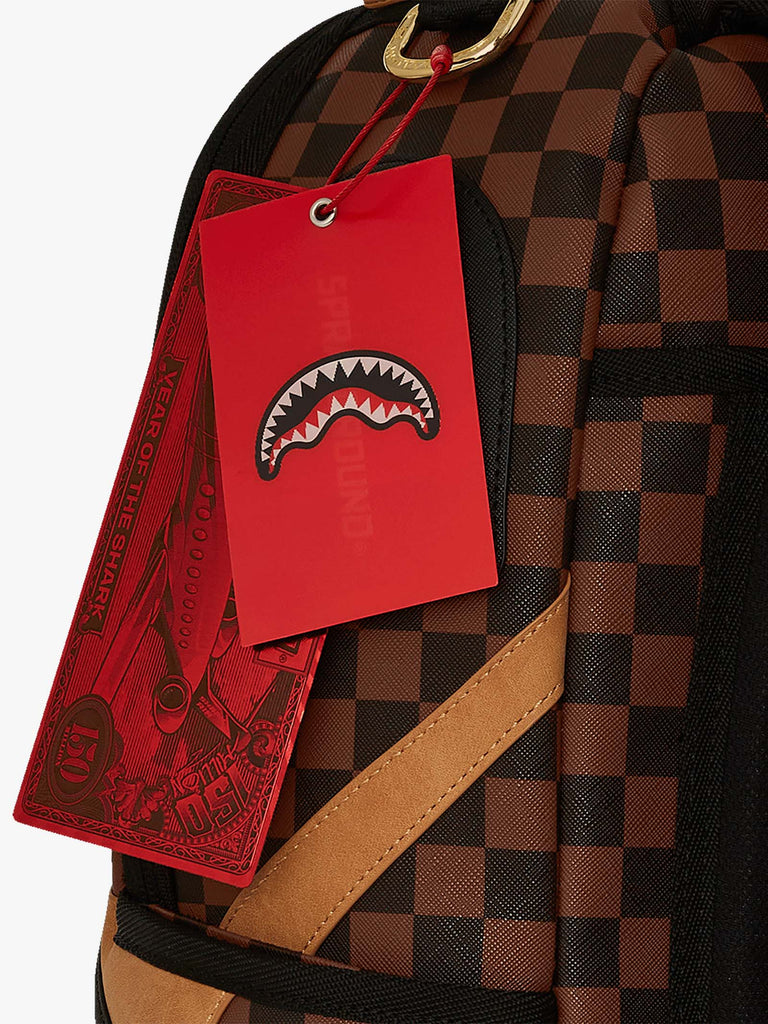 SPRAYGROUND zaino hennyville dlxsv 910B7543NSZ pvc marrone