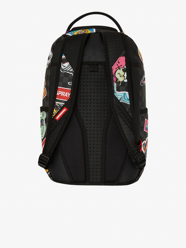 SPRAYGROUND zaino lips smack down dlxsv 910B7581NSZ pvc multicolor
