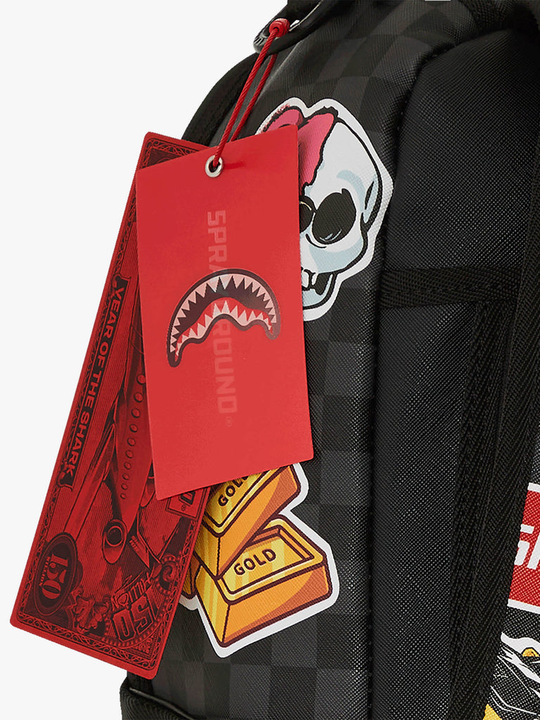 SPRAYGROUND zaino lips smack down dlxsv 910B7581NSZ pvc multicolor