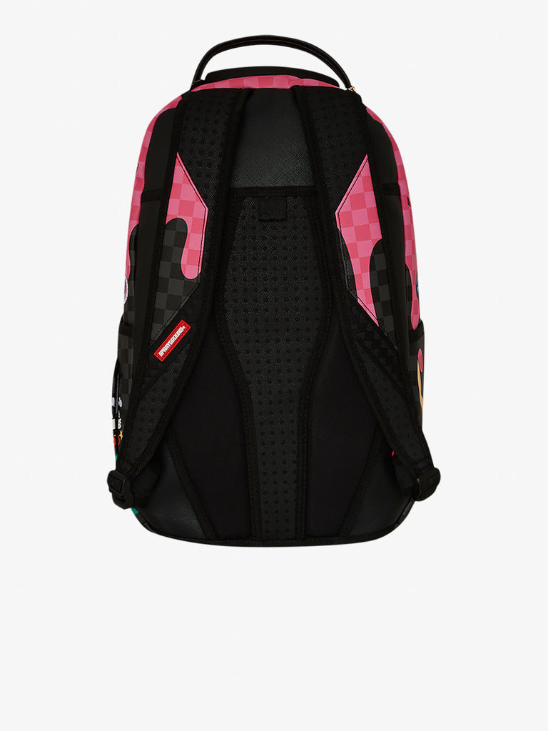 SPRAYGROUND zaino wtf skull drip dlxsv 910B7604NSZ pvc rosa