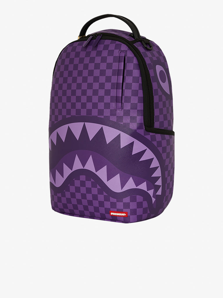 SPRAYGROUND zaino purple shark sharks in paris dlxsv 910B7645NSZ pvc lilla