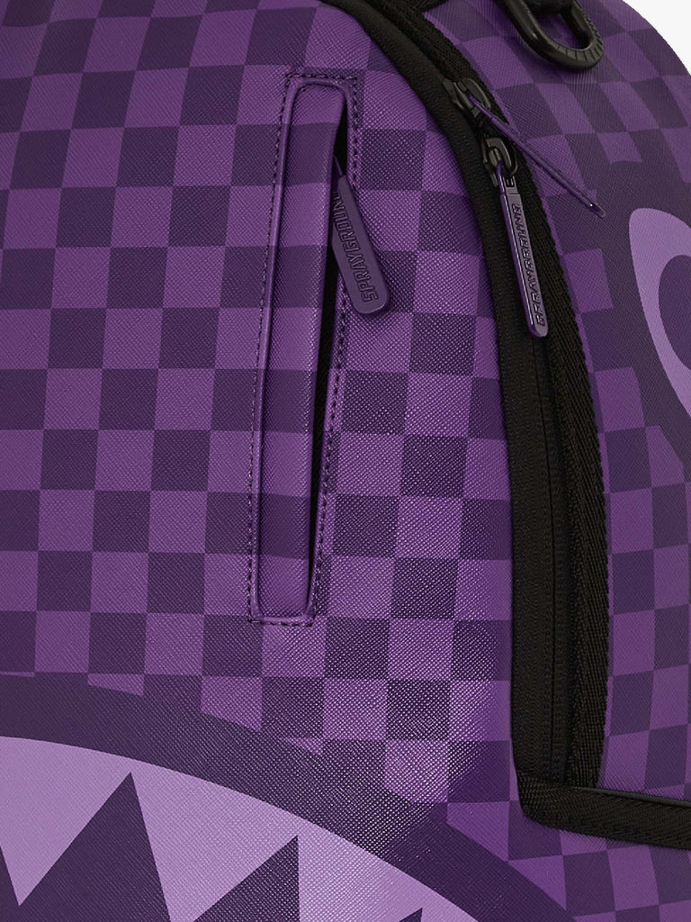 SPRAYGROUND zaino purple shark sharks in paris dlxsv 910B7645NSZ pvc lilla