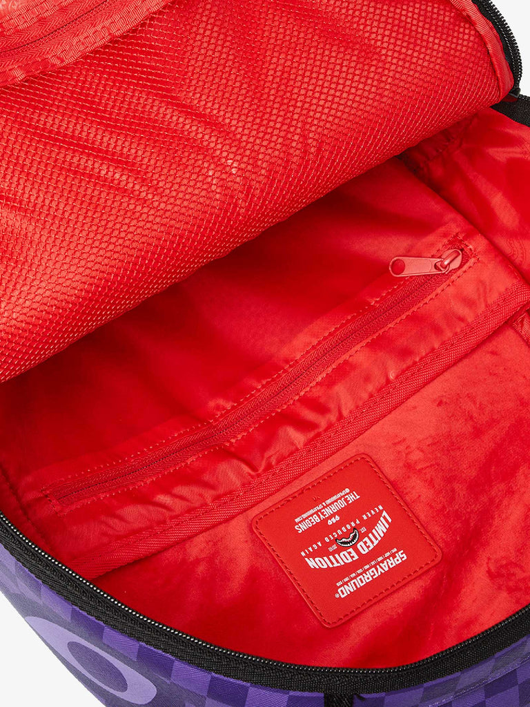 SPRAYGROUND zaino purple shark sharks in paris dlxsv 910B7645NSZ pvc lilla