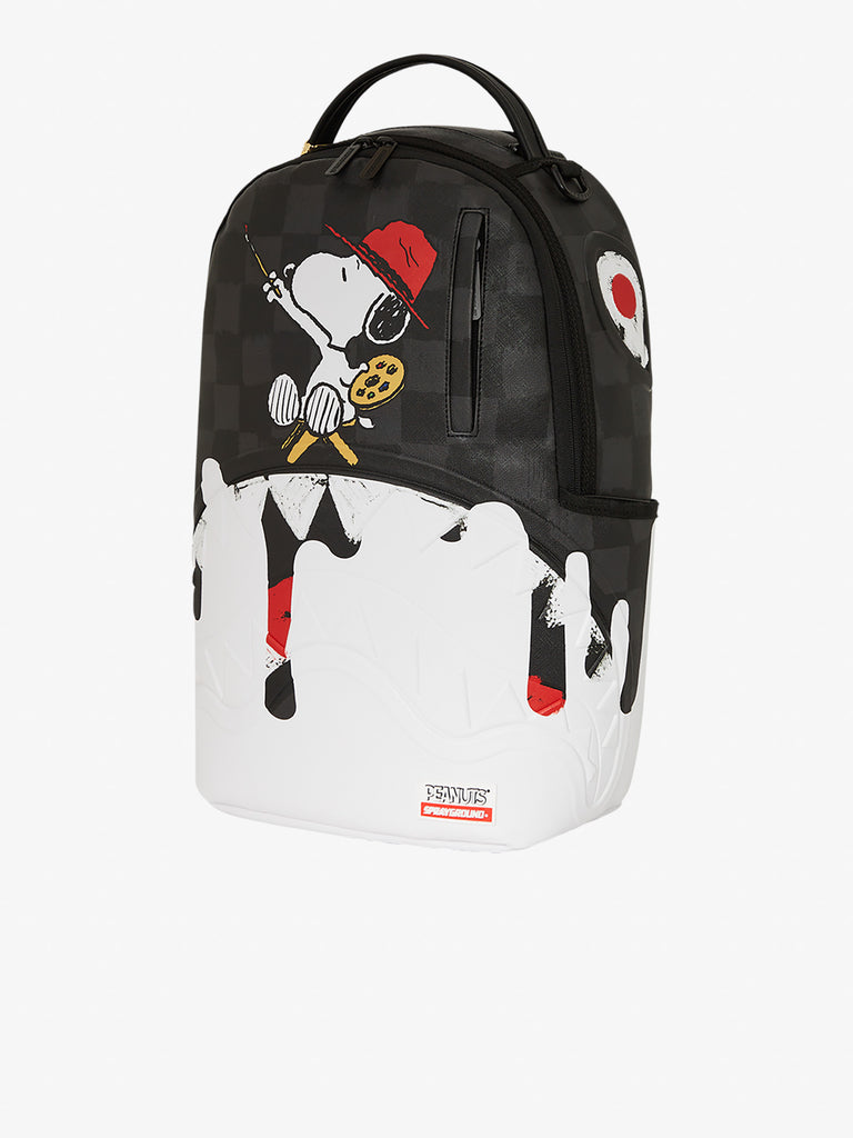 SPRAYGROUND zaino snoopy painting shark dlxsv 910B7686NSZ pvc multicolor