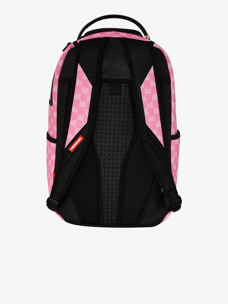 SPRAYGROUND zaino pink and black drip check dlxsv 910B7694NSZ pvc rosa