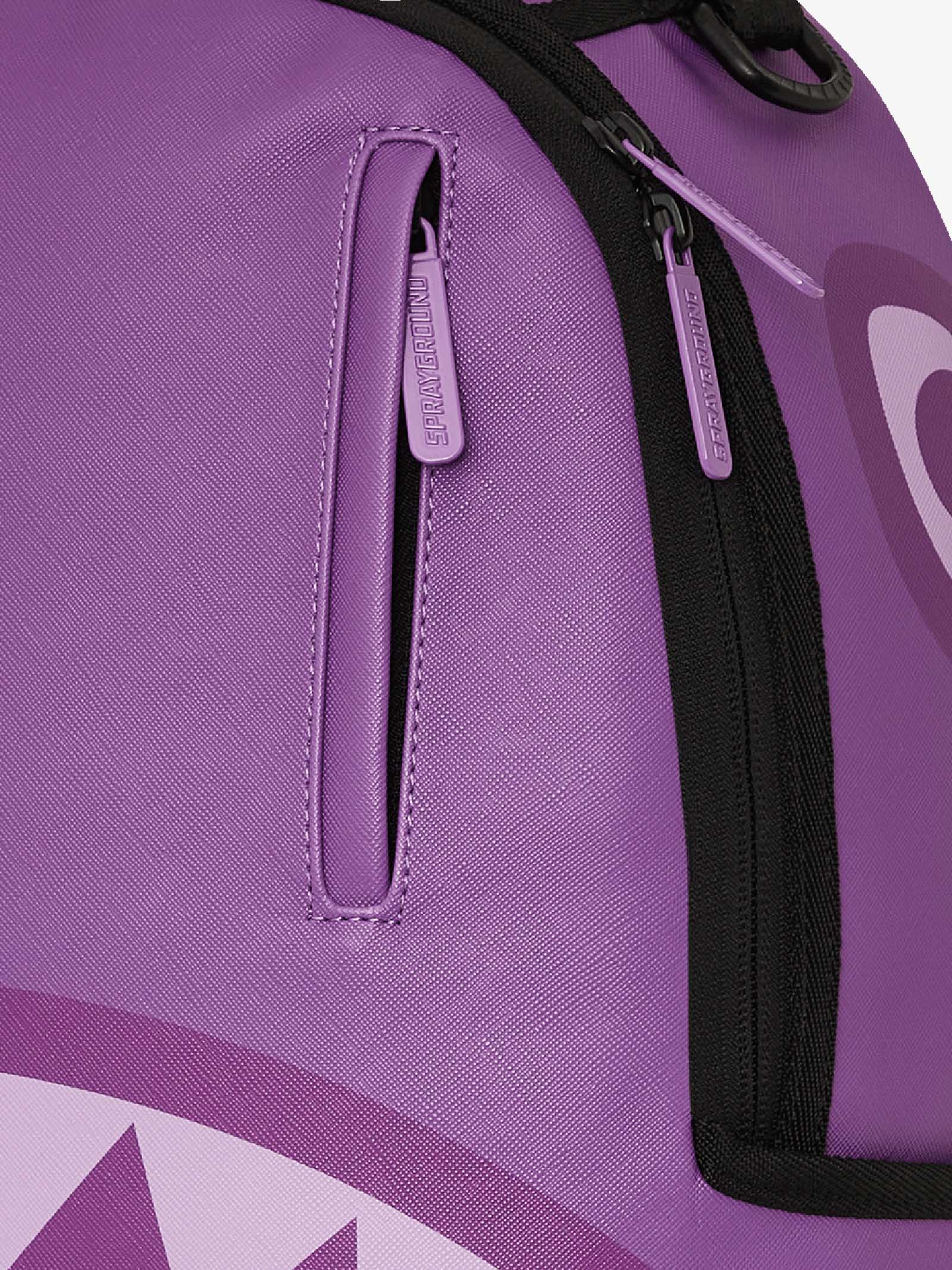SPRAYGROUND backpack purple shark central dlxvs 910B7740NSZ pvc lilac