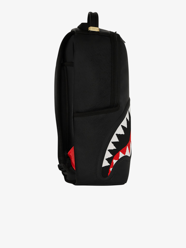 SPRAYGROUND zaino fly knit mouth dlx- satin 910B7754NSZ pvc nero