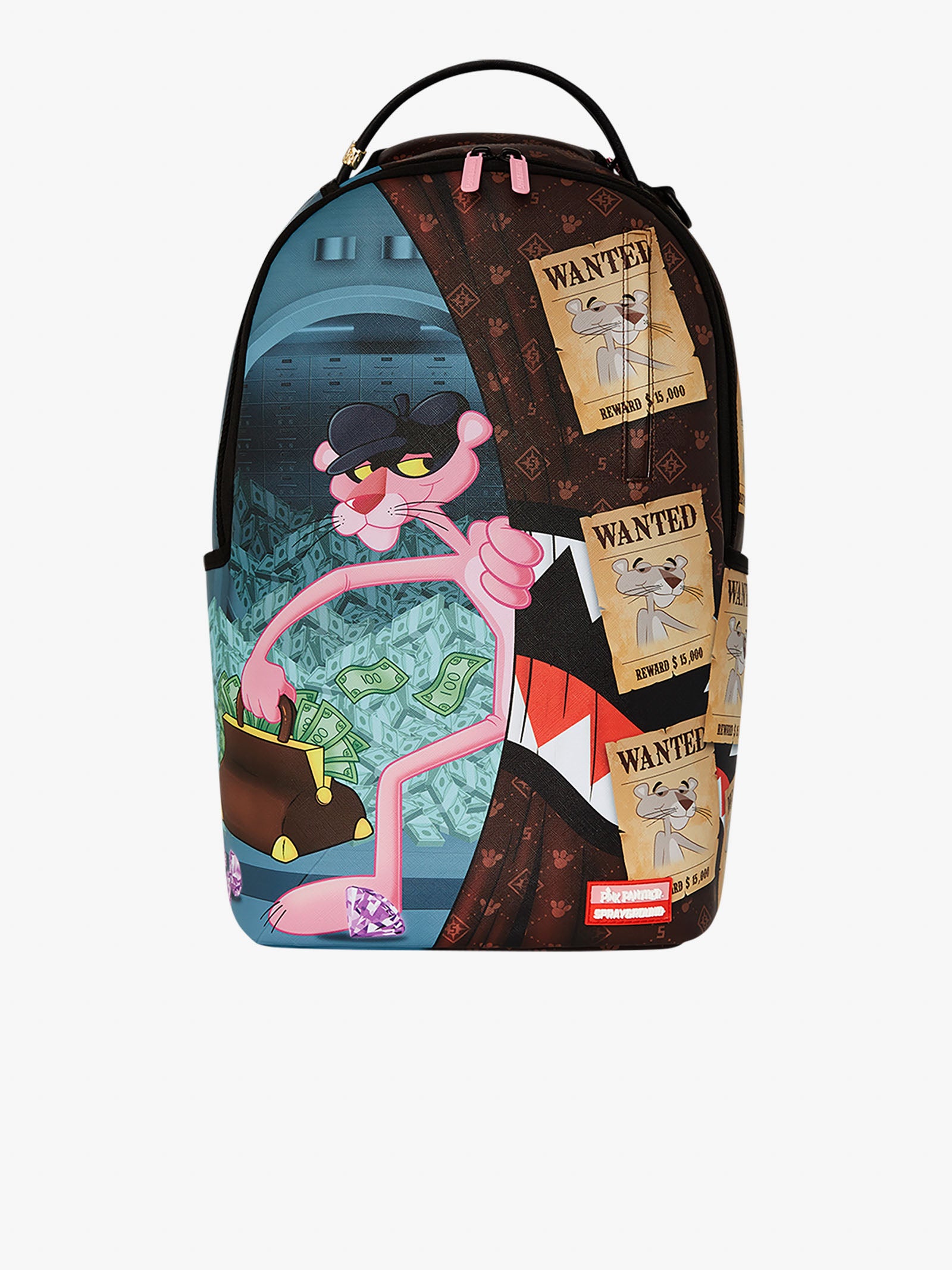 SPRAYGROUND pink panther backpack burglar escape dlxv 910B7773NSZ