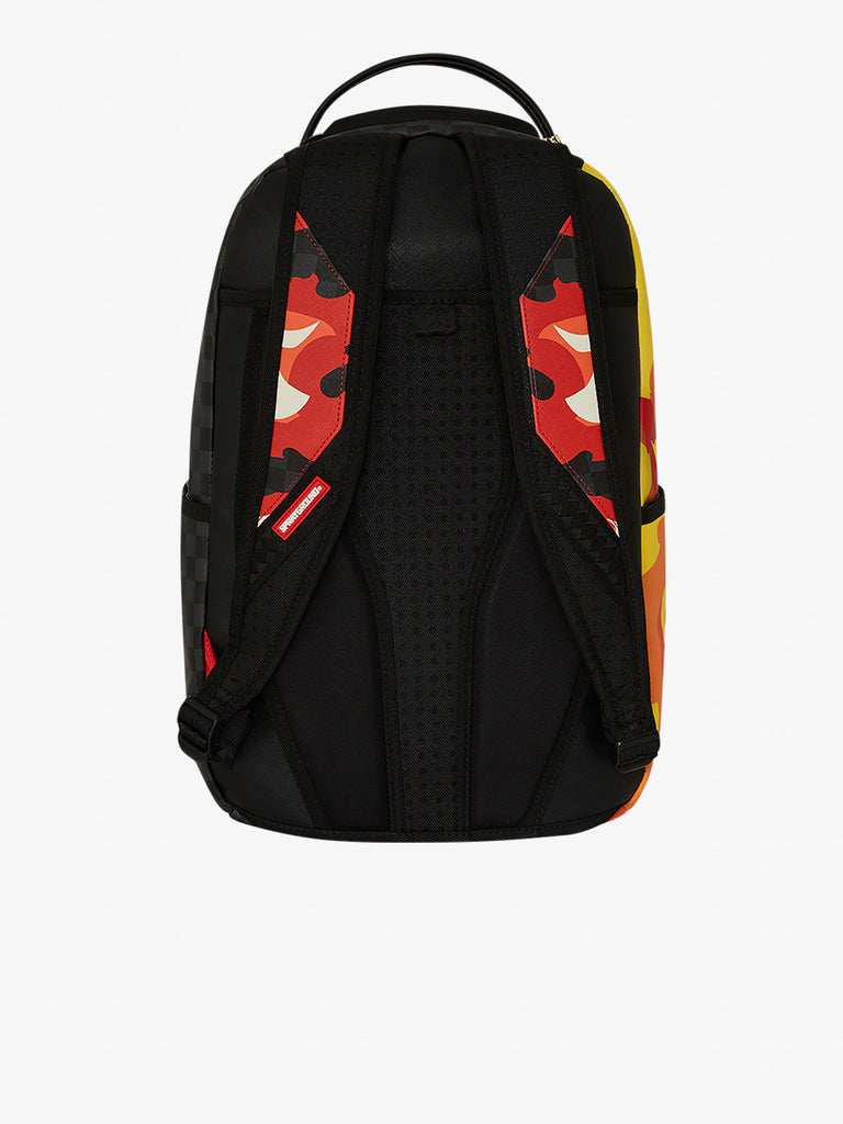 SPRAYGROUND zaino bender fire drama dlxv 910B7795NSZ pvc arancione