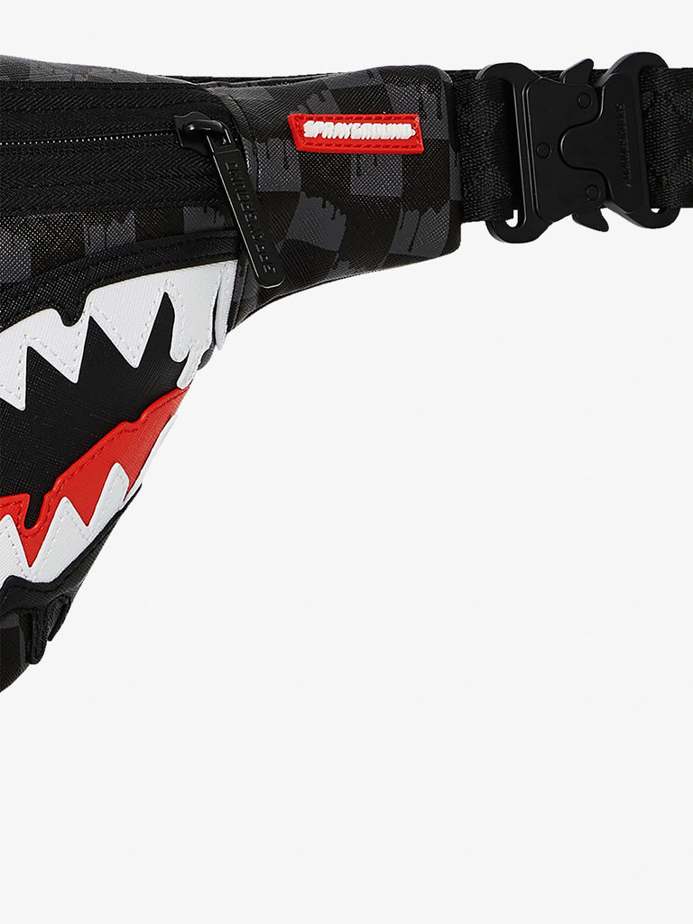 SPRAYGROUND marsupio dripping sharks in paris savvy 910B7971NSZ pvc nero