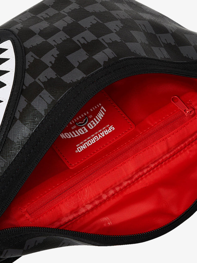 SPRAYGROUND marsupio dripping sharks in paris savvy 910B7971NSZ pvc nero