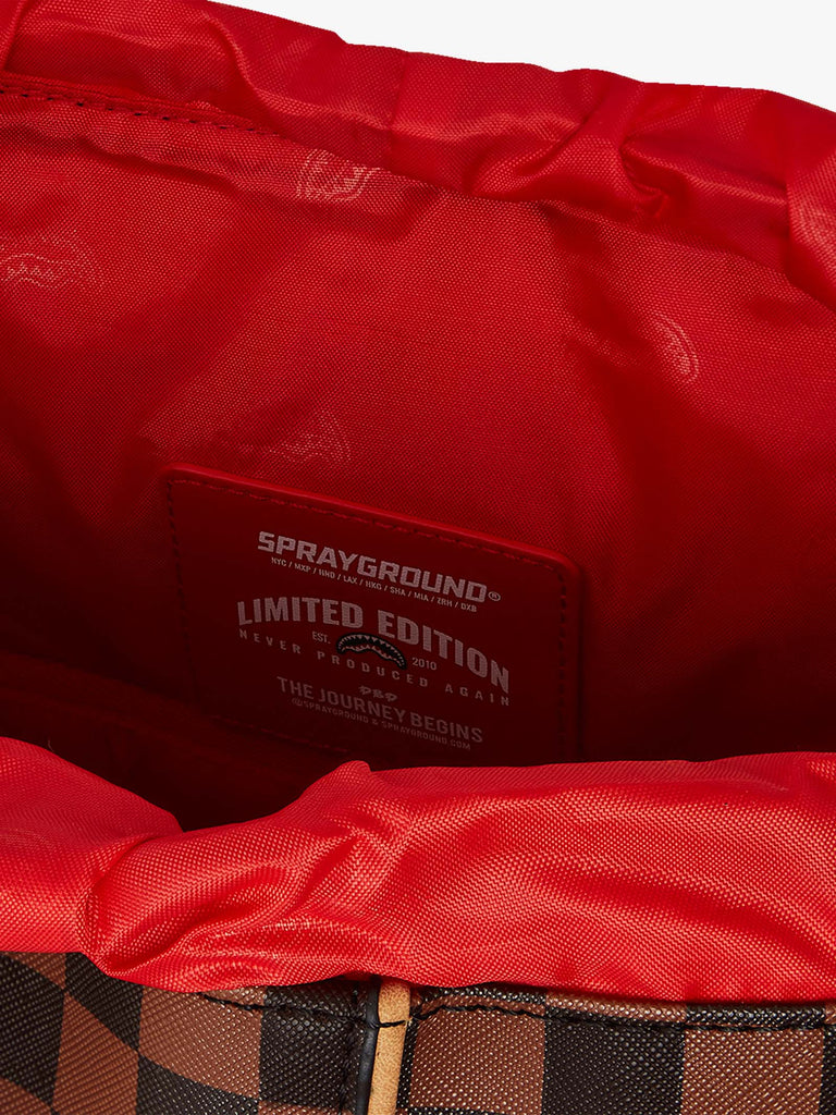 SPRAYGROUND zaino hennyville monte carlo 910B7990NSZ pvc beige