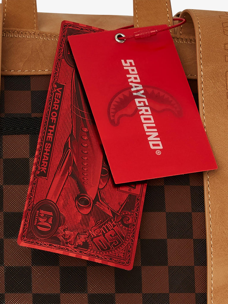 SPRAYGROUND zaino hennyville monte carlo 910B7990NSZ pvc beige