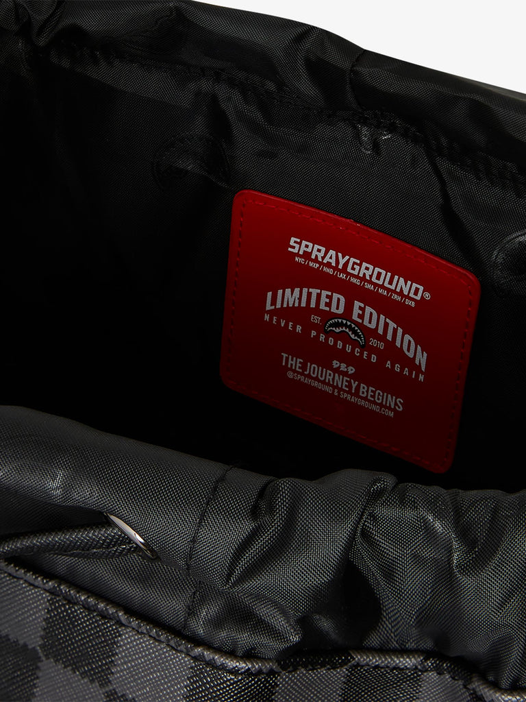 SPRAYGROUND zaino midnight chateau monte carlo 910B8007NSZ pvc nero