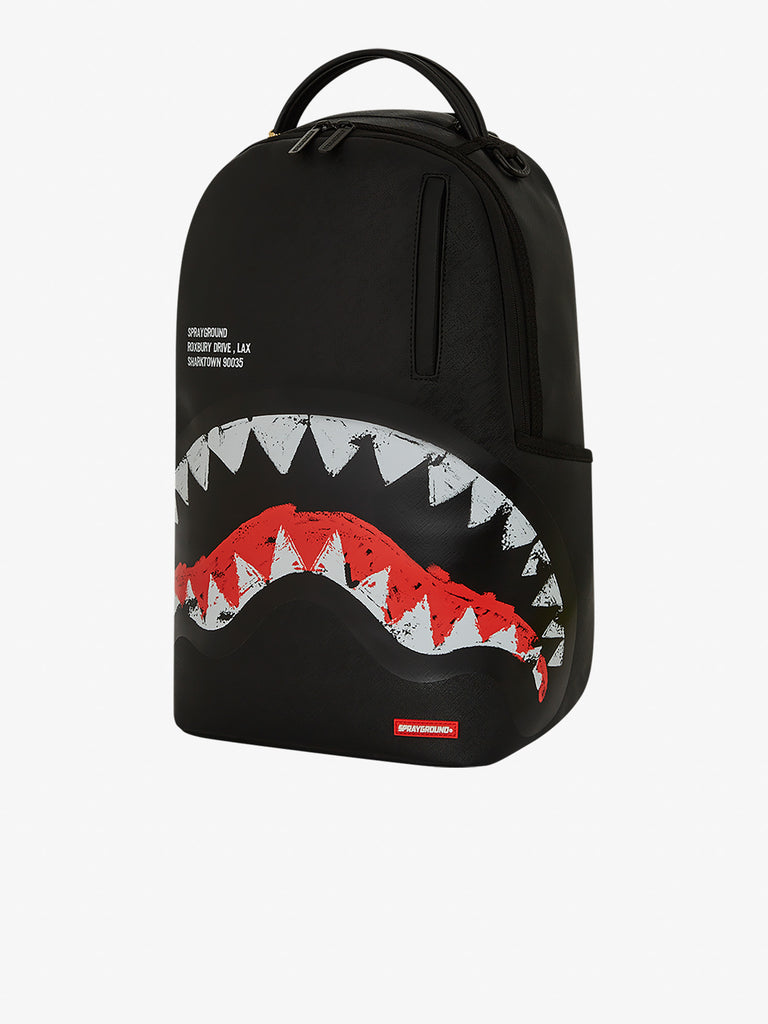 SPRAYGROUND zaino shark central lax 910B8116NSZ pvc nero
