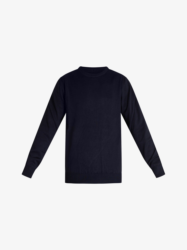 SSEINSE maglia in misto viscosa uomo blu