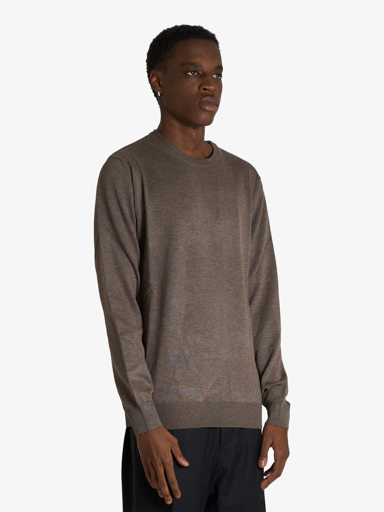 SSEINSE maglia in misto viscosa uomo grigio