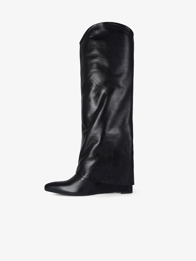 THE ICONA stivali donna aria 150 pelle nero