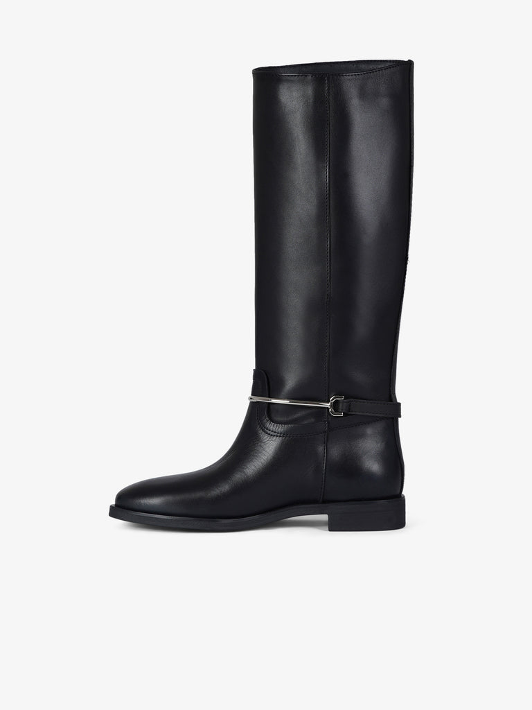 THE ICONA stivali donna emma 65 pelle nero