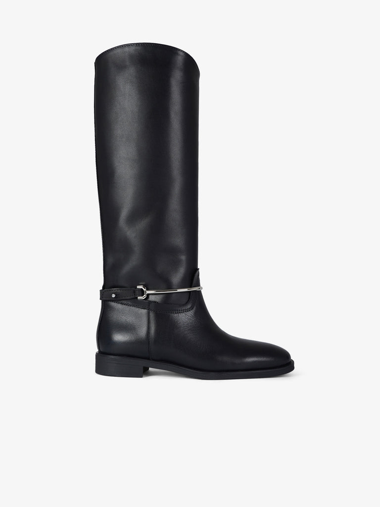 THE ICONA stivali donna emma 65 pelle nero