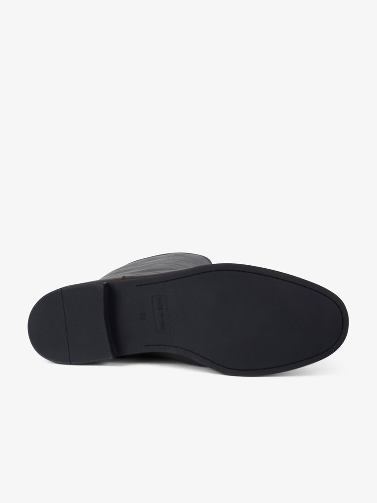 THE ICONA stivali donna emma 65 pelle marrone