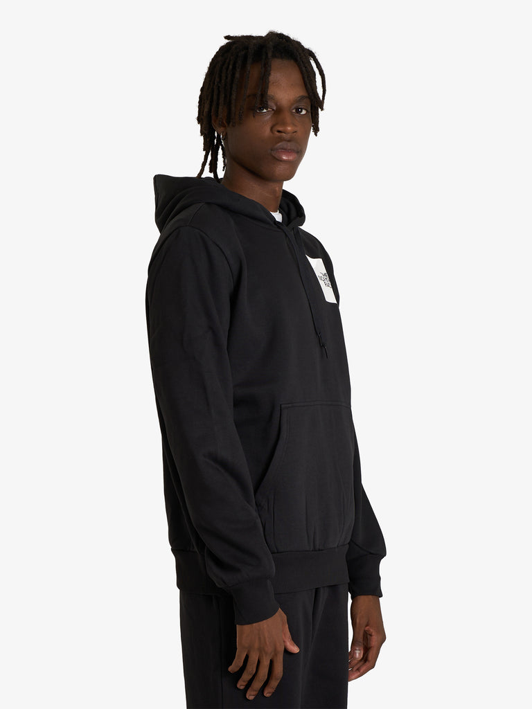 THE NORTH FACE felpa con cappuccio fine uomo nero cotone