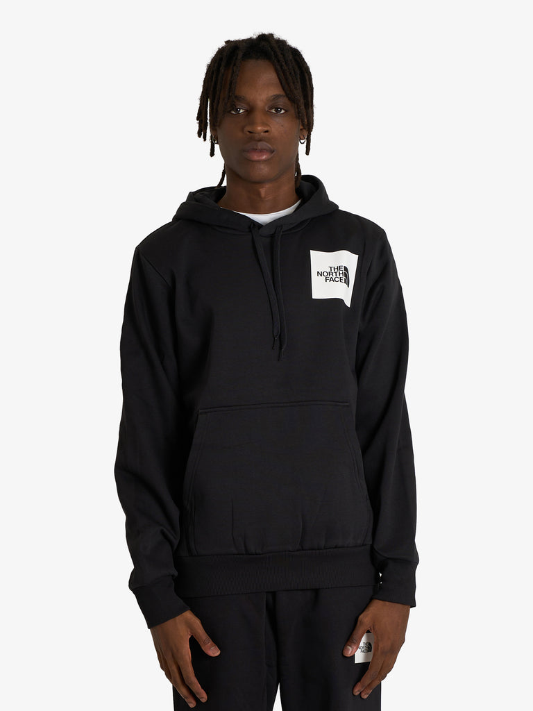 THE NORTH FACE felpa con cappuccio fine uomo nero cotone