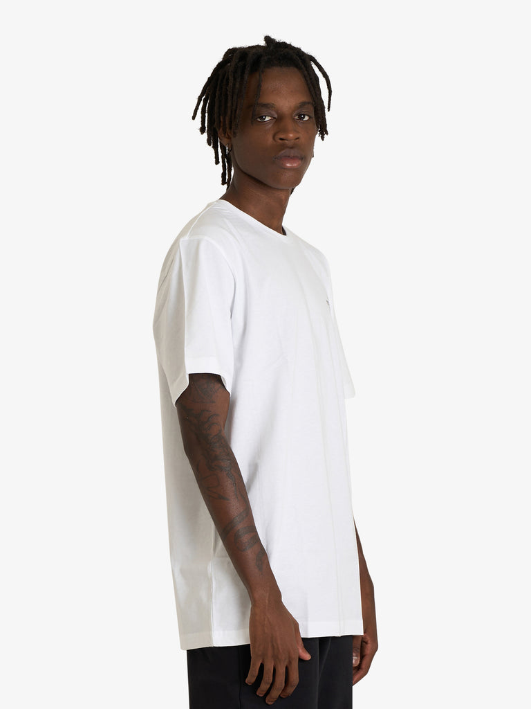 THE NORTH FACE t-shirt half dome photo uomo bianco cotone