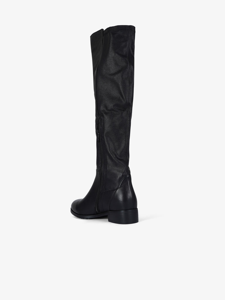 UMA PARKER stivali donna al ginocchio pelle sintetica nero
