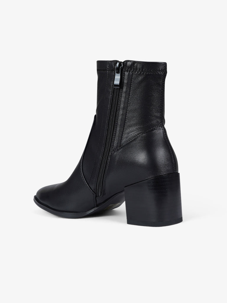 UMA PARKER tronchetti donna pelle sintetica nero