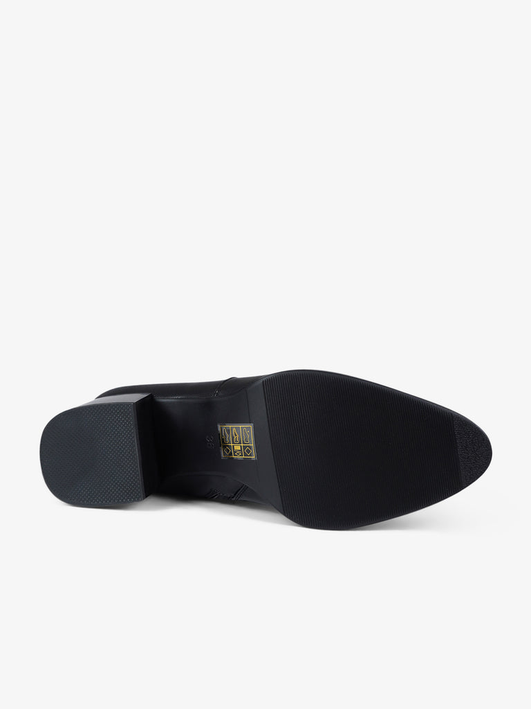 UMA PARKER tronchetti donna pelle sintetica nero