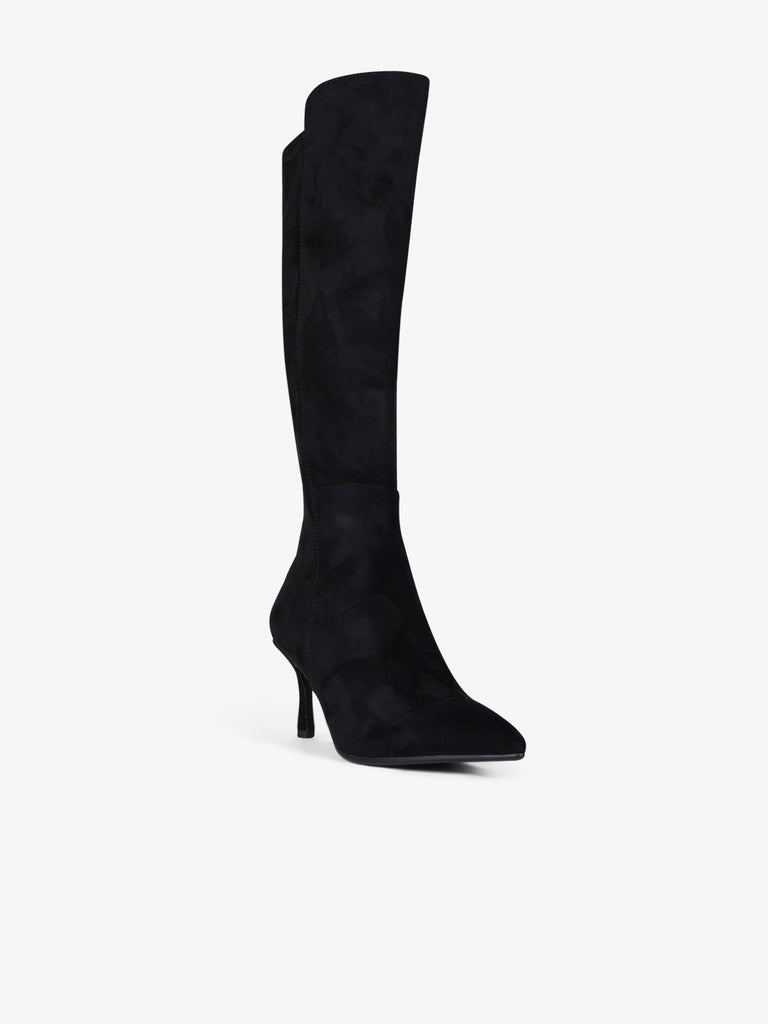 UMA PARKER stivali donna suede nero