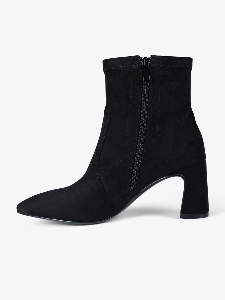 UMA PARKER tronchetti donna suede nero