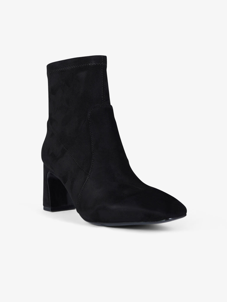 UMA PARKER tronchetti donna suede nero