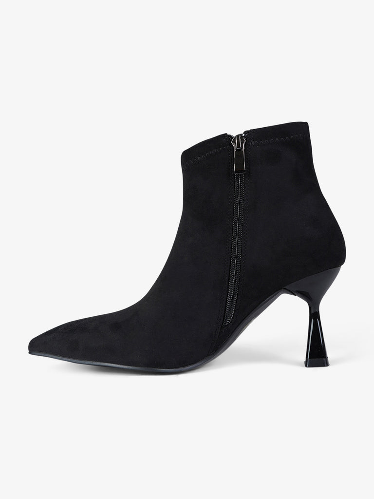 UMA PARKER tronchetti donna suede nero