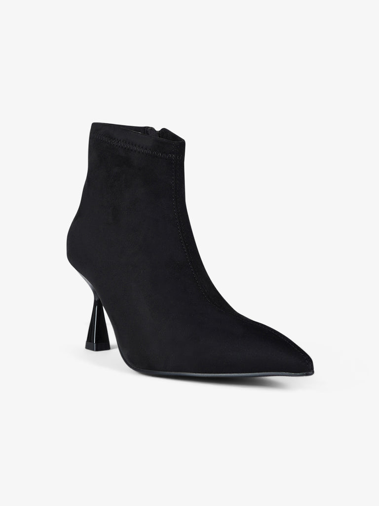 UMA PARKER tronchetti donna suede nero